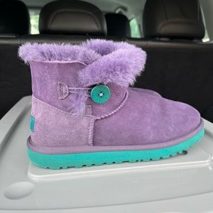 UGG Australia Mini Boots Purple